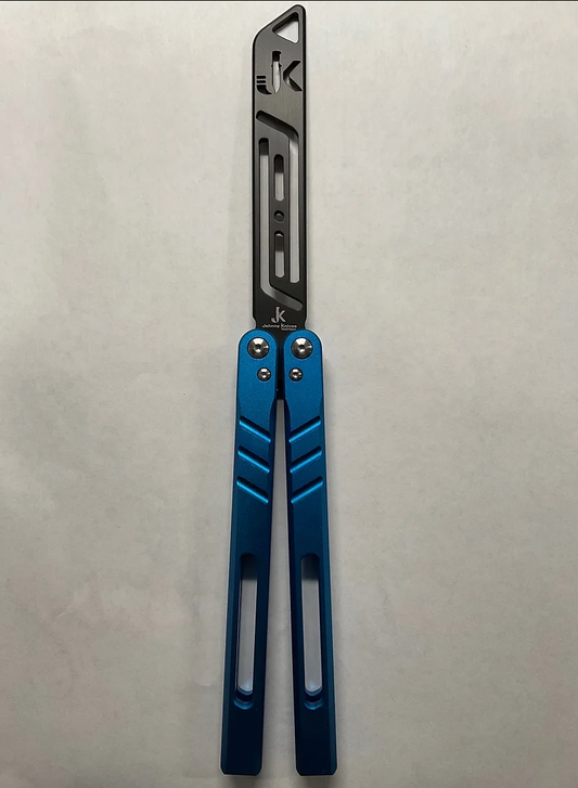 Mariposa Numero Uno - Blue Handle / Black Trainer Blade