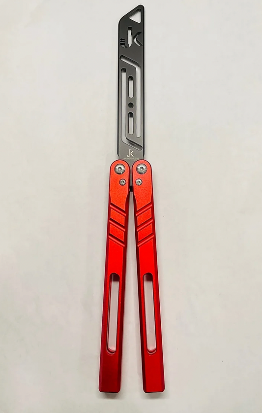 Mariposa Numero Uno - Red Handle / Black Trainer Blade